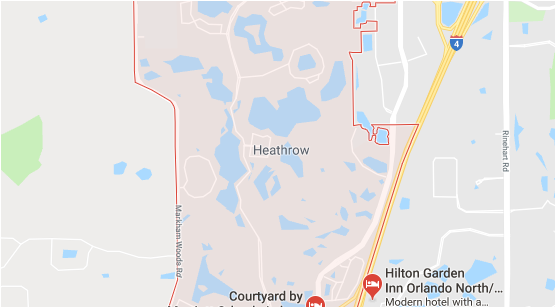 Heathrow, Florida Location