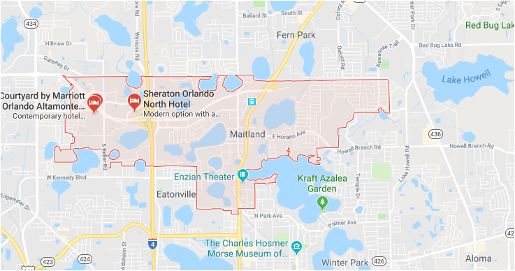 Maitland Florida Location
